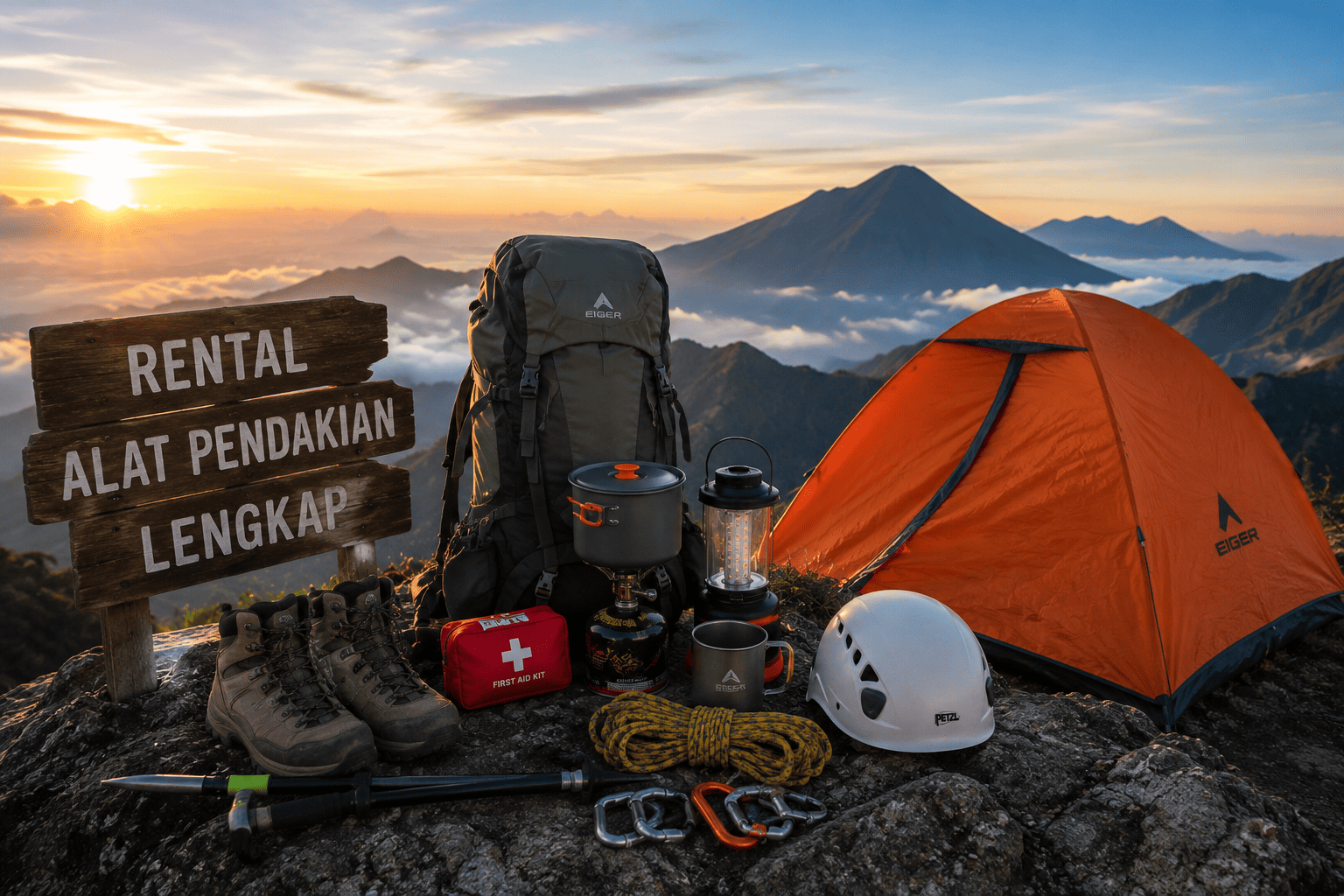 Rental Alat Pendakian Lengkap